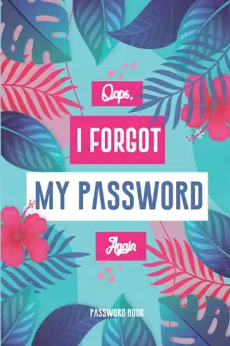 Password book Password keeper notebook  Password Journal and Alphabetical Tabs  Password manager and Organizer for Usernames, Logins and Web addresses.