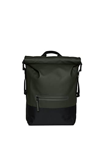 RAINS Trail Rolltop Backpack Green