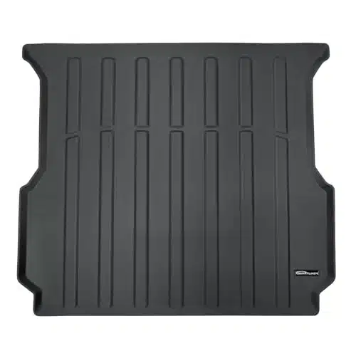 SMARTLINER Custom Fit All Weather Rugged Rubber Truck Bed Mat Compatible with Rivian RT