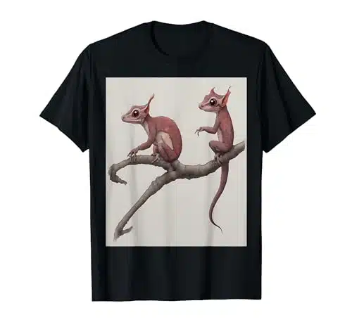 Satanic Leaf tailed Gecko Blueprint Art T Shirt