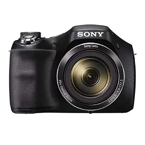 Sony Cyber shot DSC HP Digital Camera   Black (Renewed)