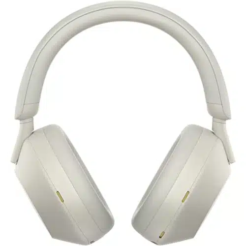 Sony WH X Noise Canceling Wireless Headphones   hr Battery Life   Over Ear Style   Optimized for Alexa and Google Assistant   Built in mic for Calls   Silver