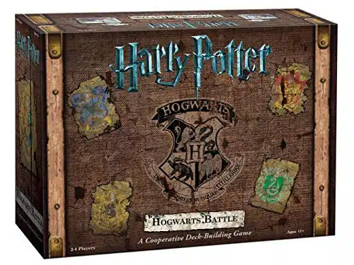 USAOPOLY Harry Potter Hogwarts Battle Cooperative Deck Building Card Game  Official Licensed Merchandise Board Great Gift for Fans Movie artwork For months to months