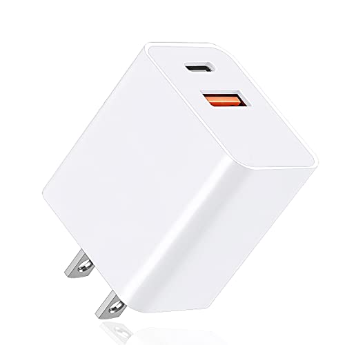 USB C Wall Charger Block,  Fast Speed Charging Box with Micro Plug Cube for Apple Watch Series , New iPhone ProPro Max, XRXSSE, AirPod iWatch iPad ProAirMini, Pixel a Phones