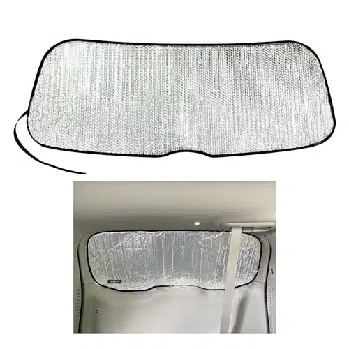 YelloPro Auto Rear Tailgate Window Sunshade Custom Fit for Chrysler Pacifica, Hybrid, LX, Touring, Touring L, Touring L Plus, Limited, Minivan