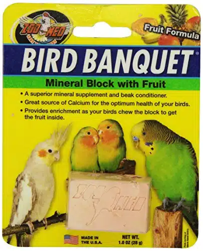 Zoo Med Fruit Bird Banquet Block, Small