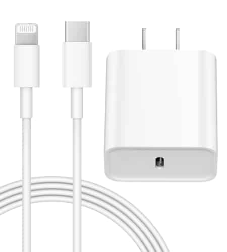 iPhone Fast Charger PD USB C Wall Charger with FT Fast Charging Cable Compatible iPhone ProPro MaxMiniXs MaxXRX, iPad