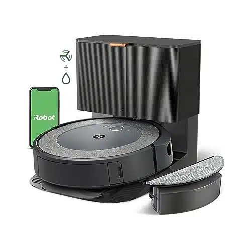 iRobot Roomba Combo i+ Self Emptying Robot Vacuum and Mop, Clean by Room with Smart Mapping, Empties Itself for Up to Days, Works with Alexa, Personalized Cleaning OS, Ideal f