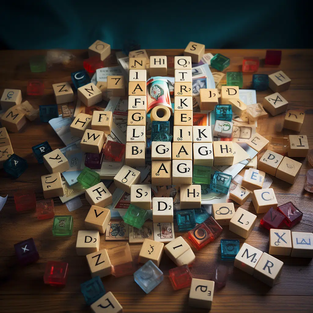 scrabble words with q
