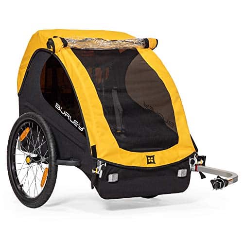 BURLEY Design Bee, Seat, Lightweight, Kids Bike Only Trailer, Yellow ()