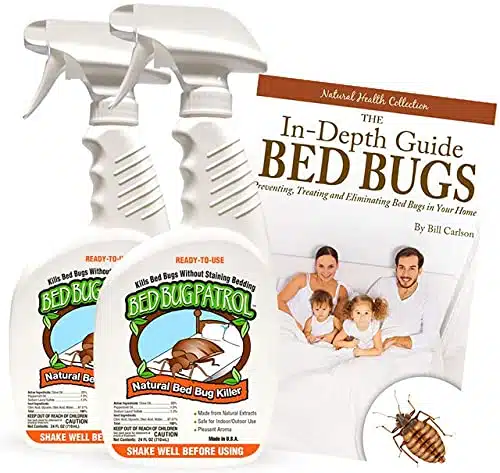 Bed Bug Spray by Bed Bug Patrol   Natural Bed Bug Killer   Child   Pet Safe   Plant Based   Non Toxic   Repellent Spray   Recommended for Home, Vehicles, Mattresses & Furnitur