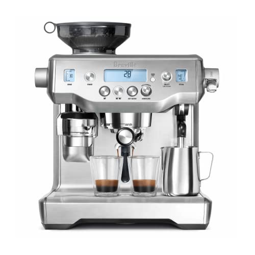 Breville BESXL Oracle Espresso Machine, Brushed Stainless Steel,Silver