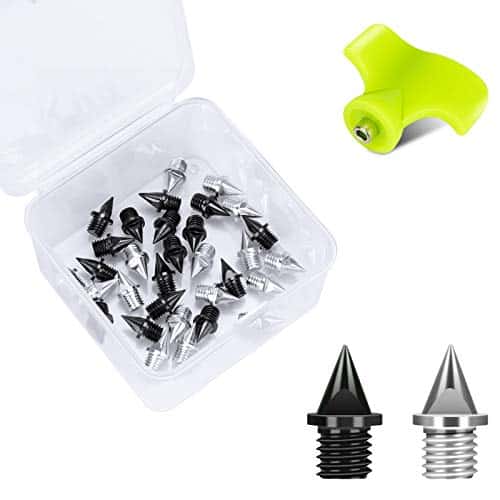 Inch Carbon Steel Track Spikes, Pieces Lighter Weight Spikes Track Shoes, Each Nail Weighs Only Grams, Used for Track and Field Sprinting or Cross Country