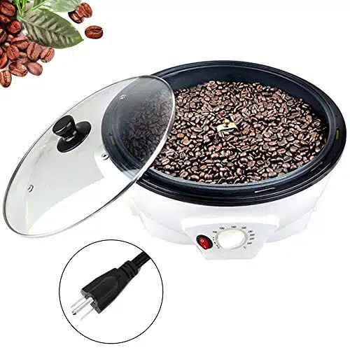 LUEUR Electric Coffee Roaster Machine Coffee Bean Baker Roaster Household Coffee Bean Roasting Machine for Home Use V