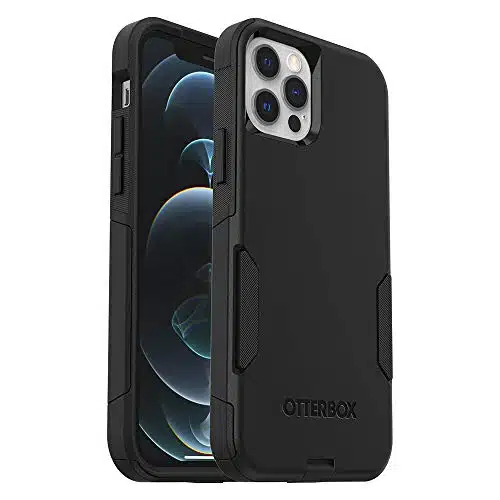 OtterBox iPhone & iPhone Pro Commuter Series Case   BLACK, Slim & Tough, Pocket Friendly, with Port Protection