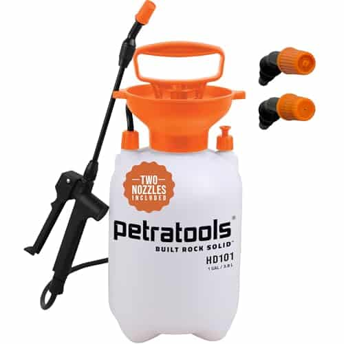 Petra Gallon Pump Sprayer HDGarden Sprayer with Nozzles Included, Pump Spray Bottle, Weed Sprayer, Water Sprayer, Plant Sprayer, Pressure Sprayer Heavy Duty Hand Pump Spraye