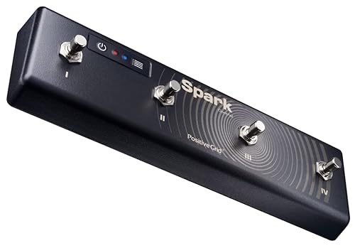 Positive Grid Spark Control Wireless Guitar Footswitch PedalController for Spark Guitar Amplifier and Mobile App with Backing Tracks