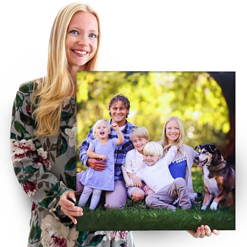 STORYLAB Storyboards Custom Canvas Prints with Your Photos, Peel & Stick Photo Prints with Metallic Finish, Custom Picture Canvas, Photo Tiles (Boards)