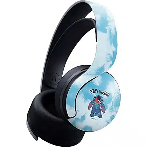 Skinit Decal Gaming Skin Compatible with Pulse D Wireless Headset for PS  Officially Licensed Disney Lilo and Stitch Stay Weird Design