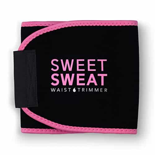 Sports Research Sweet Sweat Waist Trimmer Get More from Your Workout Sweat Band Increases Stomach Temp to Cut Water Weight Gym Waist Trainer Belt for Women & Men Faja pa