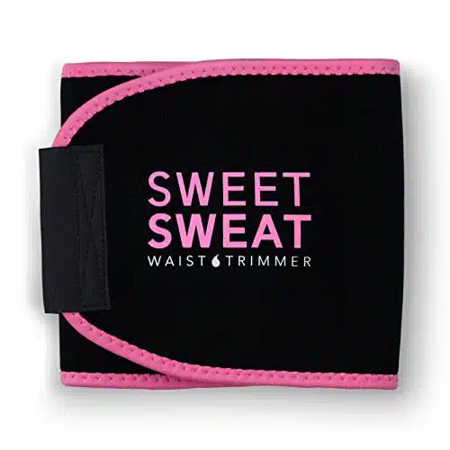 Sports Research Sweet Sweat Waist Trimmer Get More from Your Workout   Sweat Band Increases Stomach Temp to Cut Water Weight   Gym Waist Trainer Belt for Women & Men   Faja pa