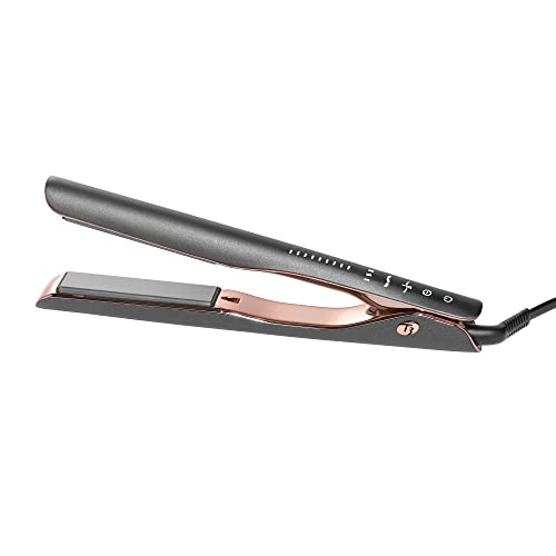 TSmooth ID  Flat Iron with Touch Interface   Digital Ceramic Flat Iron with Interactive HeatID Technology for Automatic Heat Setting Personalization