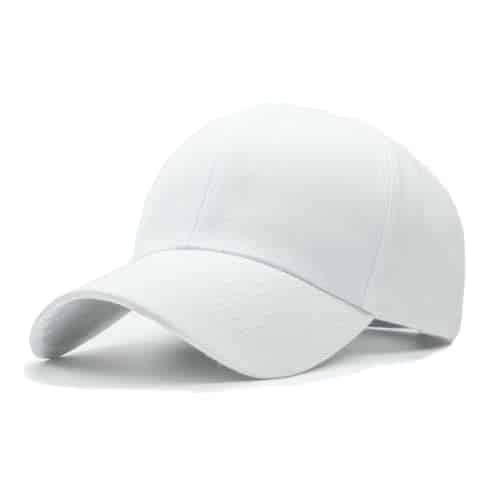 Utmost Structured Baseball Cap with Adjustable Closure   Performance Hat for Outdoor Activities and Custom Embroidery (pc White)