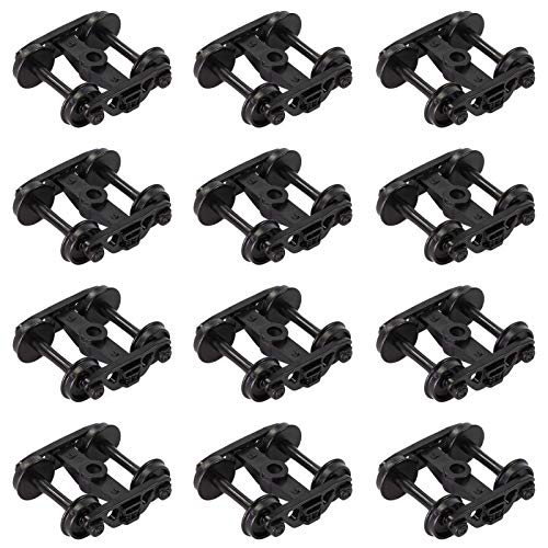 pcs Model Train Bogie with Plastic Wheels HO Scale odel Railway Accessories (Style A)