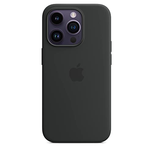Apple iPhone Pro Silicone Case with MagSafe   Midnight