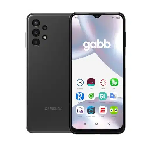 Gabb Phone Pro GB Smart Phone for Kids or Teens  Black, Made by Samsung, GPS Tracker, No Internet, No Social Media, Safe Apps, First Phone, Activation Fee