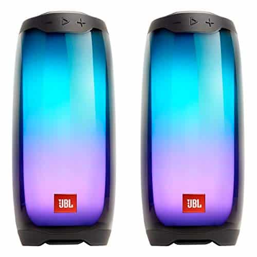 JBL Pulse ireless Bluetooth IPXaterproof Speaker Pair Bundle   Black