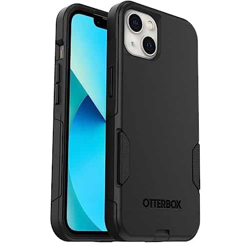 OtterBox Commuter Series iPhone Case Black, Dual Layer, Antimicrobial, Wireless Charging Compatible