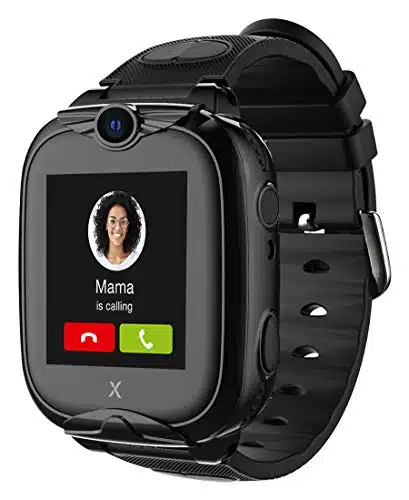 XPLORA XGO   Watch Phone for Children (G)   Calls, Messages, Kids School Mode, SOS Function, GPS Location, Camera, Torch and Pedometer  (Subscription Required) (Black)