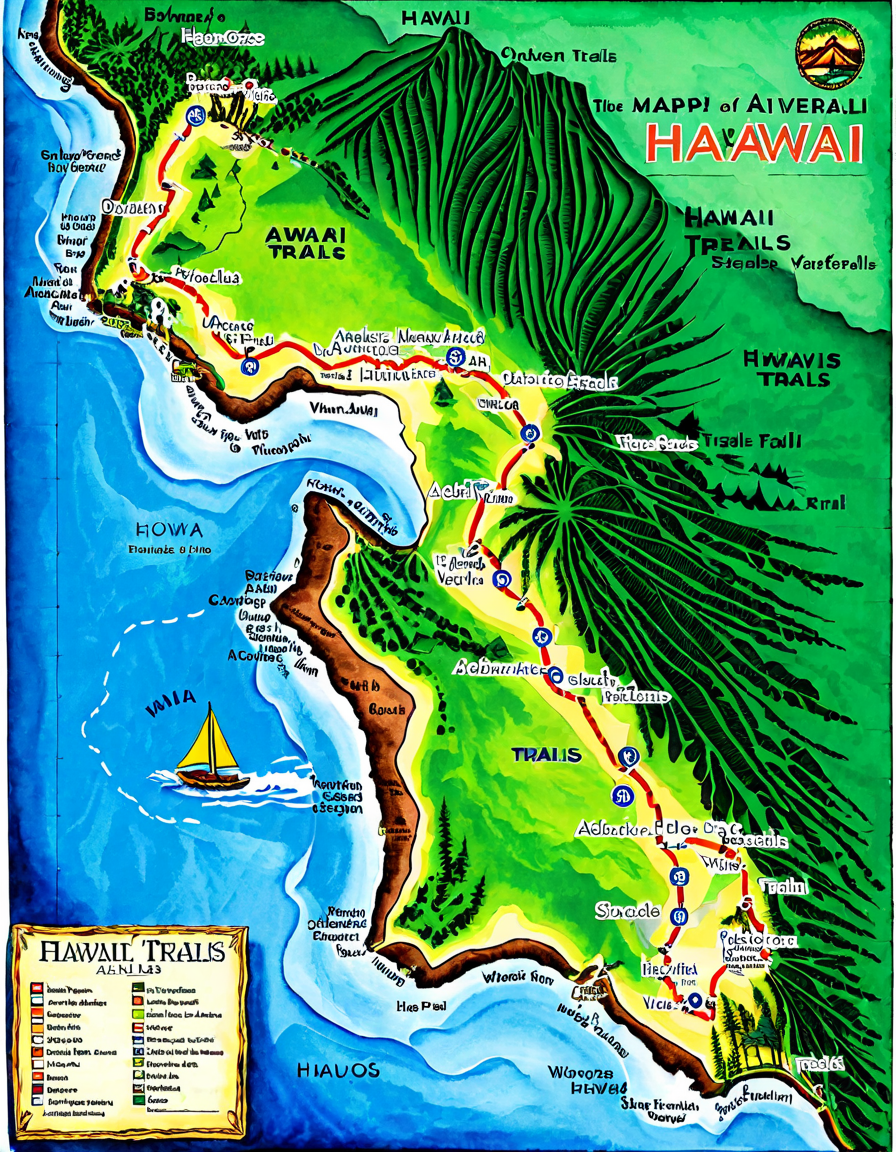 map of hawaii
