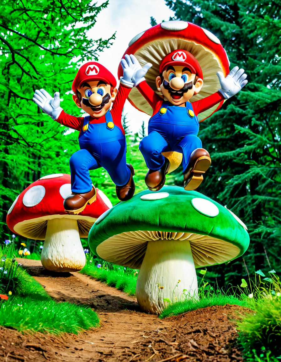 mario and luigi