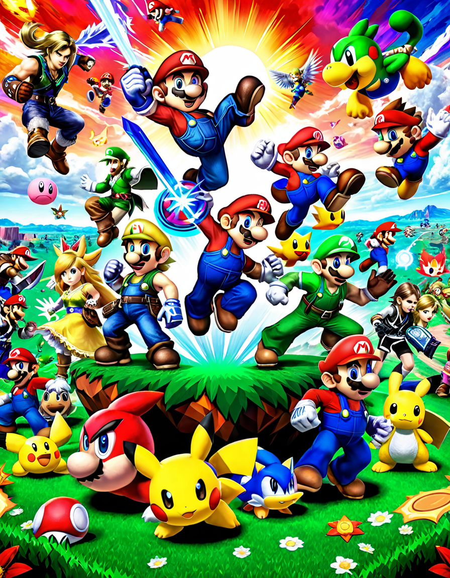 super smash bros